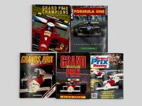 FORMULA ONE: A group of five books relating to Grand Prix racing [Location: Sydney]