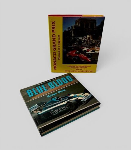 FORMULA ONE: A pair of hardcover books relating to Grand Prix racing [Location: Sydney]