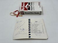 FORMULA ONE: A copy of the 1987 Australian Grand Prix FIA Timetable signed by various drivers [Location: Sydney] - 2