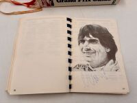 FORMULA ONE: A copy of the 1987 Australian Grand Prix FIA Timetable signed by various drivers [Location: Sydney] - 7