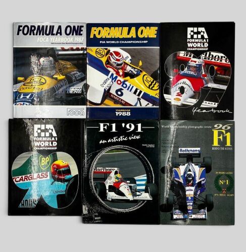 FORMULA ONE: A group of six hardcover annuals [Location: Sydney]