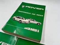 ROVER: A group of four factory manuals for the 416i [Location: Sydney] - 3