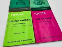 TOYOTA: A group of six manuals for various Toyota models including Crown, Corolla KE70 and Corona [Location: Sydney] - 2