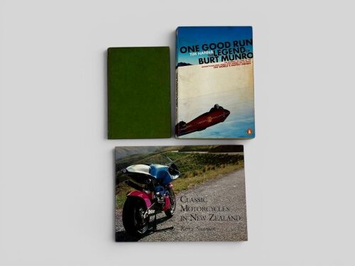 MOTORCYCLE BOOKS: A group of three books relating to Motor Cycles [Location: Sydney]