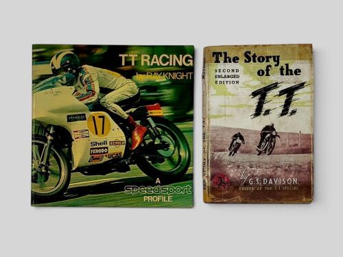 308 · MOTORCYCLE RACING: A pair of books covering the T.T. Races [Location: Sydney]