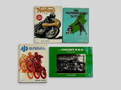 305 · MOTORCYCLE BOOKS: A group of four books relating to British Motor Cycles [Location: Sydney]