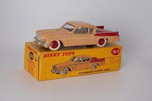 DINKY TOYS: 169 Studebaker Golden Hawk 1958-63