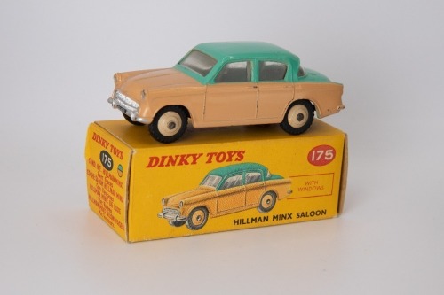 DINKY TOYS: 175 Hillman Minx Saloon 1958-61