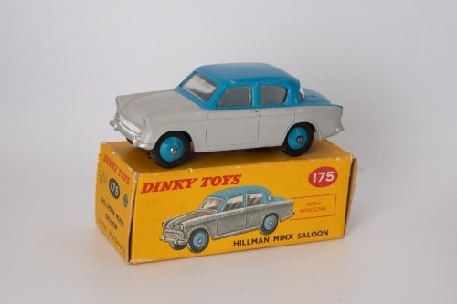 DINKY TOYS: 175 Hillman Minx Saloon 1958-61