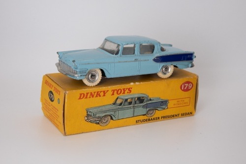 DINKY TOYS: 179 Studebaker President Sedan 1958-63