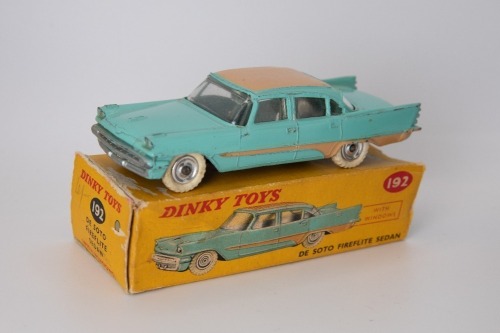 DINKY TOYS: 192 De Soto Fireflite 1958-64