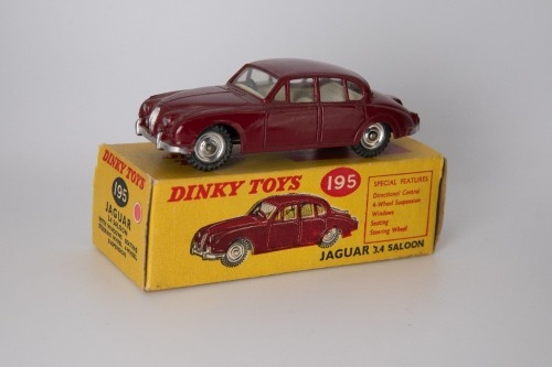 DINKY TOYS: 195 Jaguar 3.4 Mk2 1961-71
