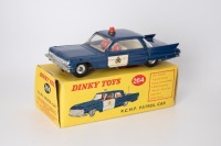 DINKY TOYS: 264 Cadillac Royal Canadian Mounted Police Patrol Car 1965-68