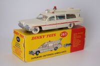 DINKY TOYS: 263 Superior Criterion Ambulance 1962-68