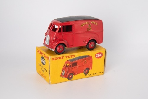 DINKY TOYS: 260 Royal Mail Van, late 1950s-early 1960s