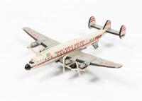 TWA: A c1960s Japanese friction tin plane 'Trans World Airlines N7041C'