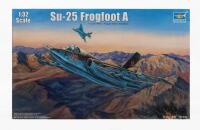 MODEL KIT: A NOS 1:32 scale Trumpeter sealed model kit of The Sukhoi Su-25 Frogfoot A "Red 10" Afghanistan