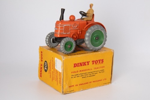 DINKY TOYS: 301 Field Marshall Tractor 1955-1964