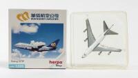 BOEING: A NOS 1:500 scale Herpa Mandarin Airlines Boeing 747 SP