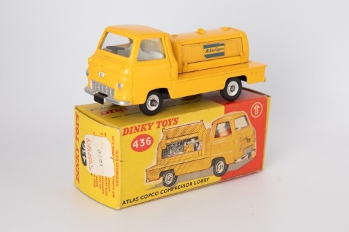 DINKY TOYS: 436 Atlas Copco Compressor Lorry 1963-1969