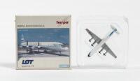 ILYUSHIN: A NOS 1:500 scale Herpa Polish Airlines LOT Ilyushin IL-18