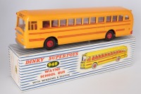 DINKY SUPERTOYS: 949 Wayne School Bus 1961-1966