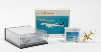 BOEING: Two NOS 1:500 scale Herpa Boeings. Western Pacific Airlines B737-300 "The Simpsons"/ Lufthansa B747-400 "Berlin" Exclusive serie