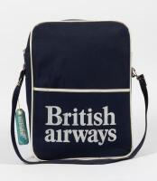 BRITISH AIRWAYS CABIN BAGGAGE: A dark blue British Airways cabin baggage