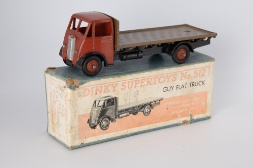 DINKY SUPERTOYS: 512 Guy Flat Truck c1948-1954