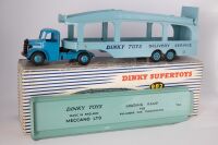 DINKY SUPERTOYS: 982 Pullmore Car Transporter with Detachable Loading Ramp 1955-1964