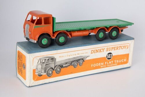 DINKY SUPERTOYS: 503 Foden Flat Truck with Tailboard 1948-1952