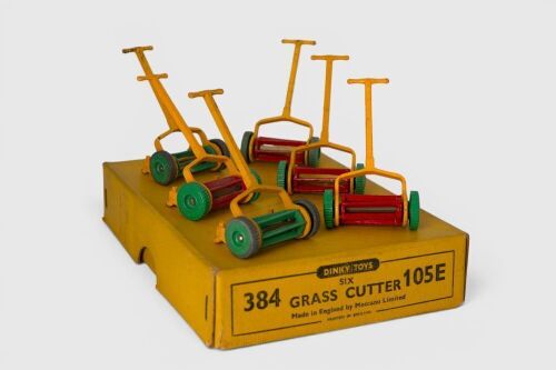 DINKY TOYS: 384/105E Dinky Toys Trade Box containing 6x Grass Cutters c1954