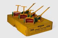 DINKY TOYS: 384/105E Dinky Toys Trade Box containing 6x Grass Cutters c1954 - 2