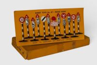 DINKY TOYS: 47 Dinky Toys Gift Set containing one set of 12 various road signs, c1948-1954