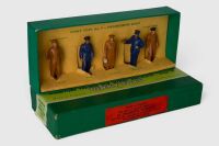 DINKY TOYS: No.4 Engineering Staff figure accessory set, Gauge O, 1954-1956