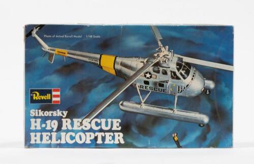 MODEL KIT: A 1:48 scale Revell Sikorsky H-19 rescue helicopter model kit