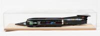 Thrust SSC Record Black Rock Nevada 1997: A 1:43 scale Rigby's Lsr model of the Thrust SSC Record Black Rock Nevada 1997, Mach 1.02, driven by Andy Green