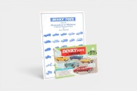 DINKY TOYS: An original 1965 Dinky Toys model range brochure with a Dinky Toys club magazine by Tony Stanford