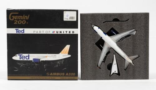AIRBUS: A 1:200 scale Gemini 200 TED Airbus A320