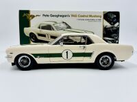 FORD MUSTANG: A 1:18 scale model by Classic Carlectables of Ian 'Pete' Geoghegan's 1965 Castrol Mustang with certificate of authenticity and original packaging, limited edition 1 of 2000 [Location: Sydney] - 3