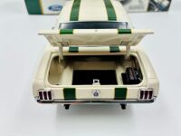 FORD MUSTANG: A 1:18 scale model by Classic Carlectables of Ian 'Pete' Geoghegan's 1965 Castrol Mustang with certificate of authenticity and original packaging, limited edition 1 of 2000 [Location: Sydney] - 7
