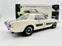 FORD MUSTANG: A 1:18 scale model by Classic Carlectables of Ian 'Pete' Geoghegan's 1965 Castrol Mustang with certificate of authenticity and original packaging, limited edition 1 of 2000 [Location: Sydney] - 8