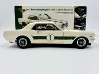 FORD MUSTANG: A 1:18 scale model by Classic Carlectables of Ian 'Pete' Geoghegan's 1965 Castrol Mustang with certificate of authenticity and original packaging, limited edition 1 of 2000 [Location: Sydney] - 9