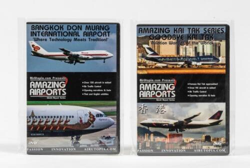 AIRCRAFT DVD'S: 2 NOS sealed Aicraft Dvd's including, Amazing Kai Tak series "Goodbye Kai Tak" and Bangkok Don Muang International Airport