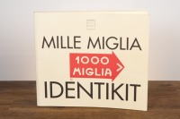 MILLE MIGLIA: 'Mille Miglia Identikit' by Angelo Tito Anselmi & Valerio Moretti, limited edition, numbered '0018', softcover, 2003