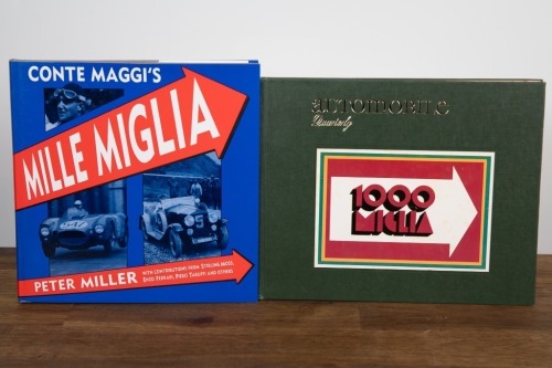 MILLE MIGLIA: Two hardcover books relating to the Mille Miglia