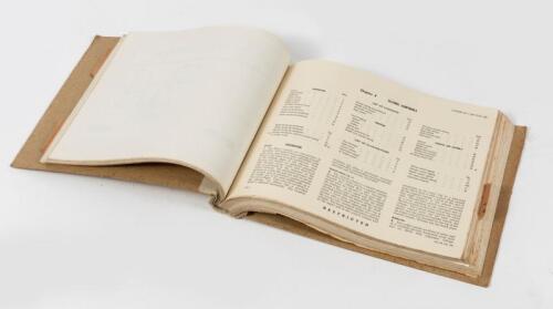 CANBERRA AIRCRAFT: An original c1956 English Electric Canberra B.2 Aircraft Pilot's Notes Manua