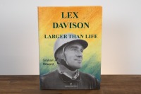 LEX DAVIDSON: 'Lex Davidson - Larger than Life' by Graham Howard, hardcover, 2004