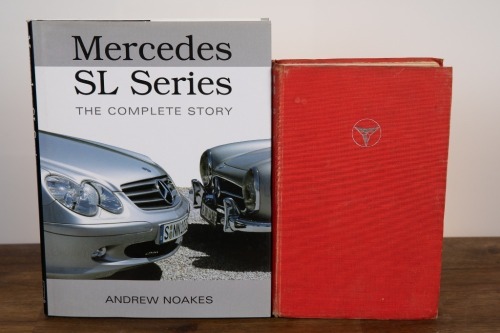 556 · MERCEDES: Two hardcover books relating to Mercedes