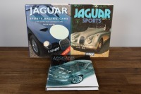 JAGUAR: Three hardcover books relating to Jaguar